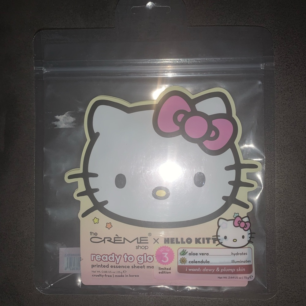 The Creme Shop Hello Kitty Limited Edition 3 face masks